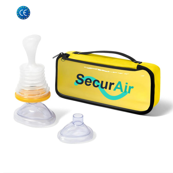 SecurAir : Kit Essentiel d'Urgence Anti-Étouffement